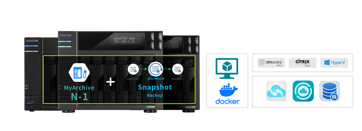 LOCKERSTOR 6 Gen2 AS6706T NAS